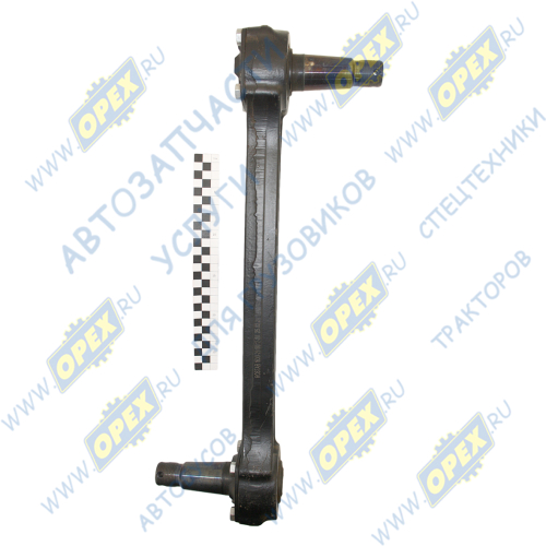 1630-2919012-20 Штанга реактивная КАМАЗ верхняя L=530 с конусными РМШ (все модели с 2006г., кроме 6520 и 5460); цельнокованная (н/о под гайку М33х1,5) ГК Ростар1